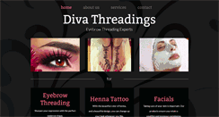 Desktop Screenshot of divathreadings.com